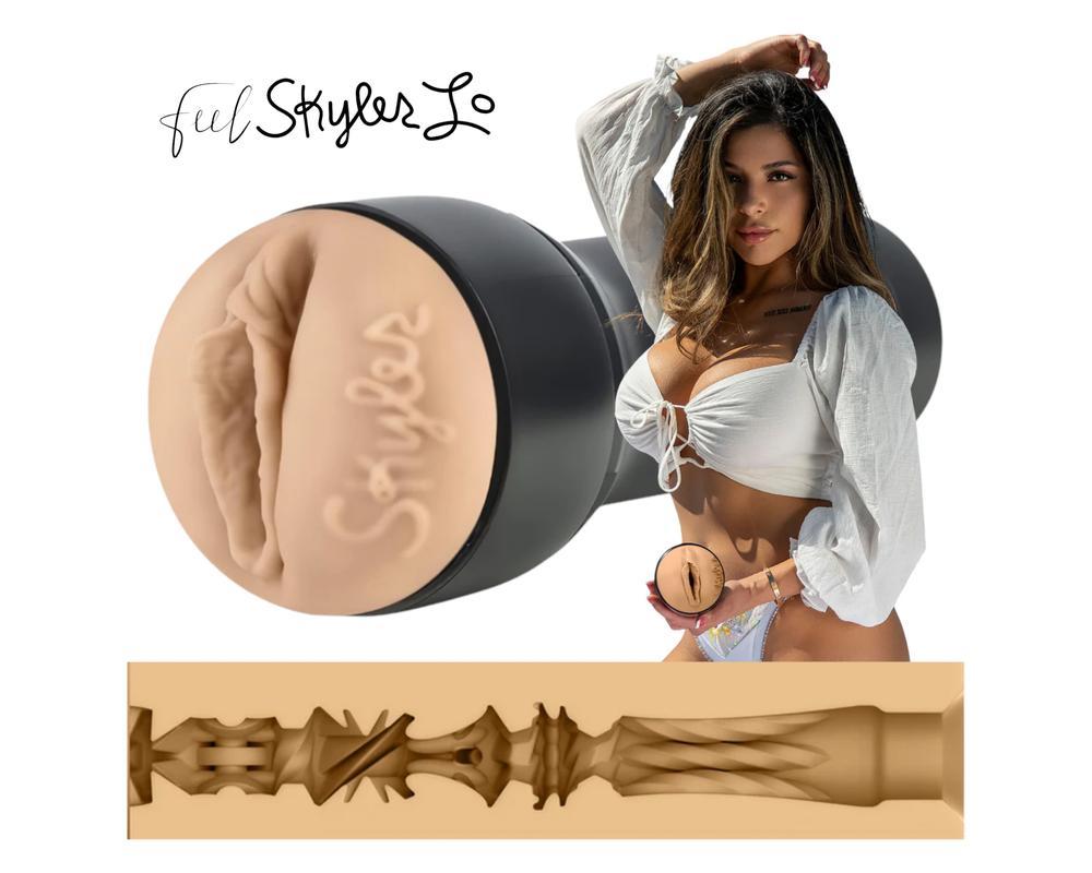 Kiiroo Skyler Lo - műpunci - PowerBlow kompatibilis (natúr)
