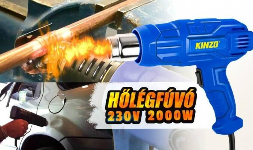 Kinzo hőlégfúvó (2000W)