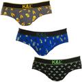 Kisses&amp;Love Alsónadrágok KL3011-TIKISBEERDOLLARS Sokszínű EU XXL