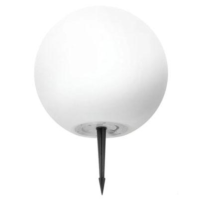 Kobi 2in1 leszúrható, napelemes szolár LED lámpa (40 cm) meleg fehér + RGB, gömb formájú, távirányítóval