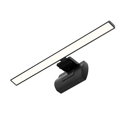 Kobi LED LUME-IQ monitor lámpa, USB (5W) fekete, állítható színhőmérséklet
