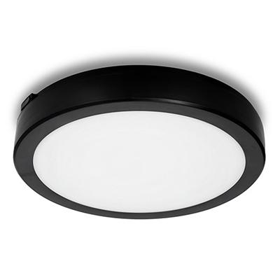 Kobi Nairos G2 LED mennyezeti lámpa, kör alakú (18W) fekete, változtatható színhőmérséklet, IP65