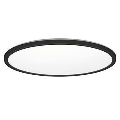 Kobi Nivera LED mennyezeti lámpa, kör alakú (12W) fekete, változtatható színhőmérséklet, IP54