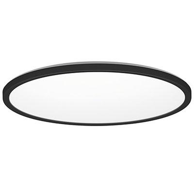Kobi Nivera LED mennyezeti lámpa, kör alakú (24W) fekete, változtatható színhőmérséklet, IP54