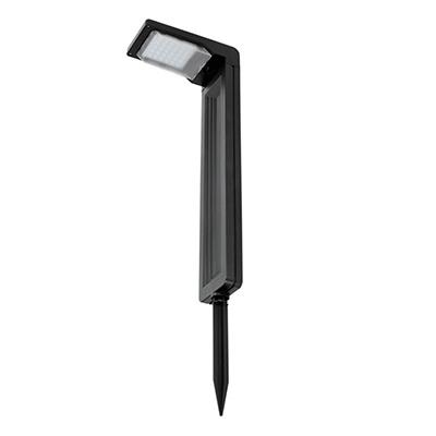 Kobi Spike kerti leszúrható, napelemes szolár LED lámpa (58.5 cm), fekete - hideg fehér