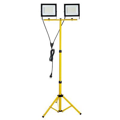 Kobi TIGRA LED reflektorok állvánnyal (2 x 100W/8500lm) fekete - természetes fehér