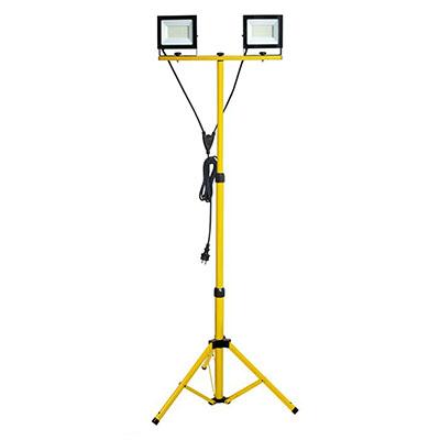Kobi TIGRA LED reflektorok állvánnyal (2 x 50W/4250lm) fekete - természetes fehér