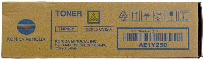 Konica Minolta Bizhub C3120 [TNP92Y] s&amp;aacute;rga eredeti toner