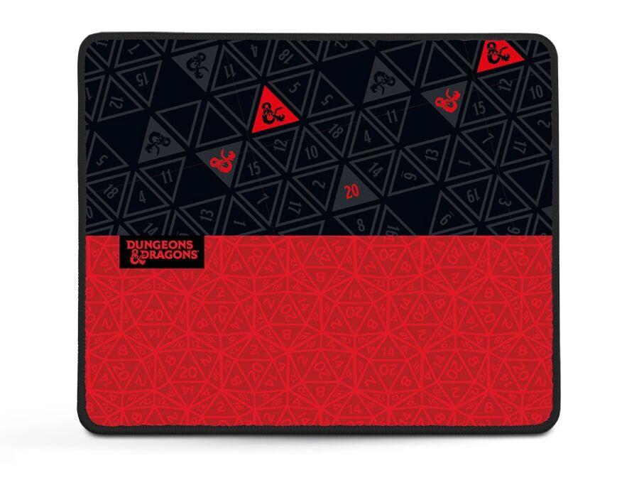 Konix Dungeons&Dragons Piros-Fekete Egérpad