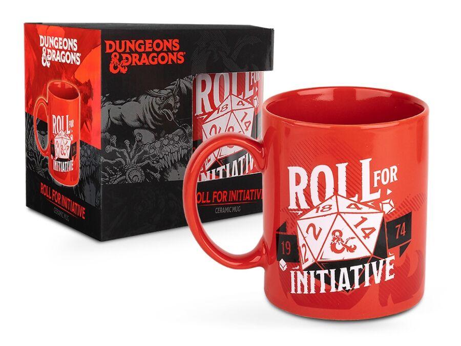 Konix Dungeons&Dragons "ROLL FOR INITIATIVE" Bögre