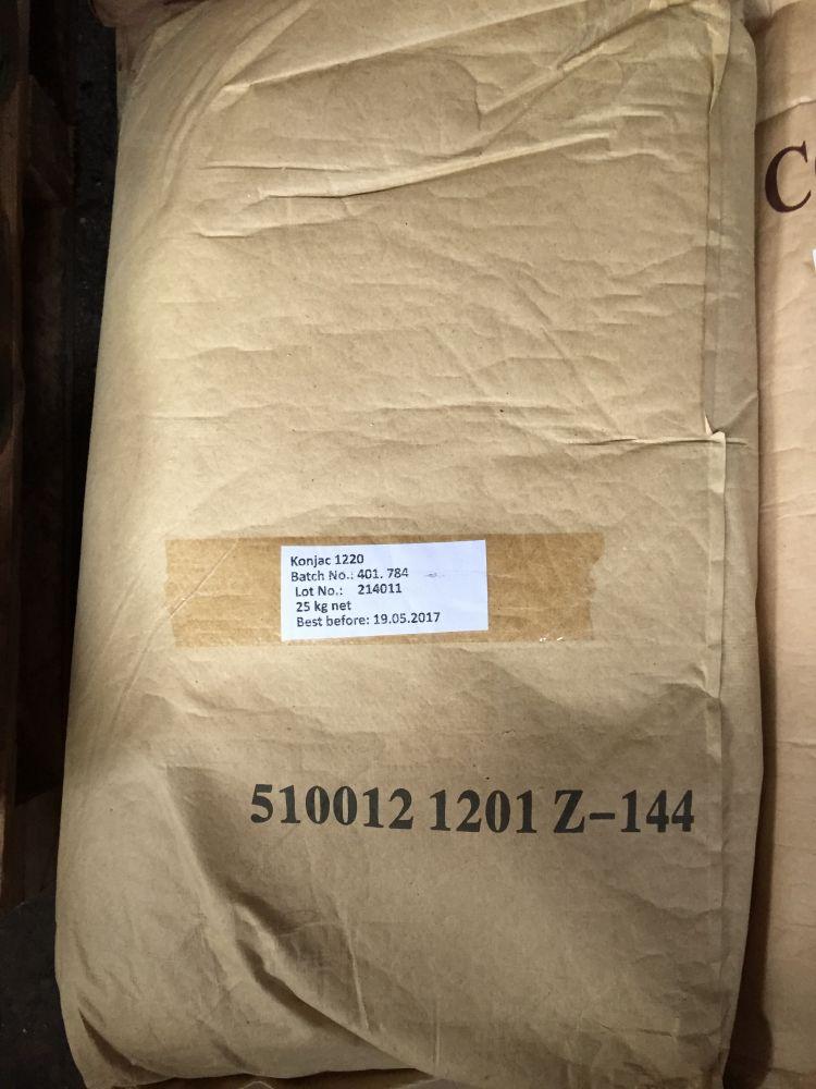 Konjac liszt 25kg lédig