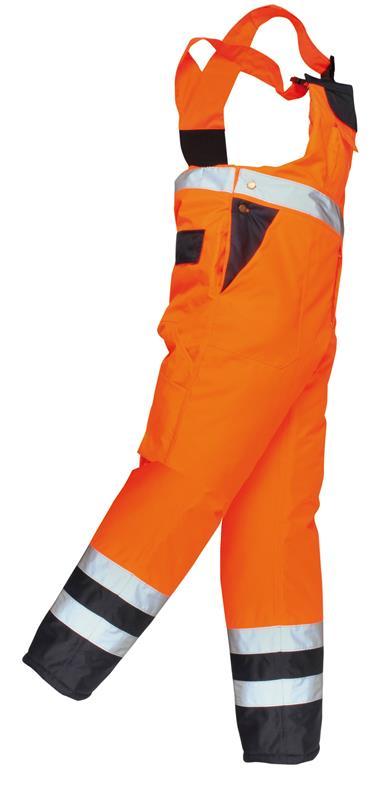 Kontraszt kantáros nadrág - 2XL - sárga/fekete