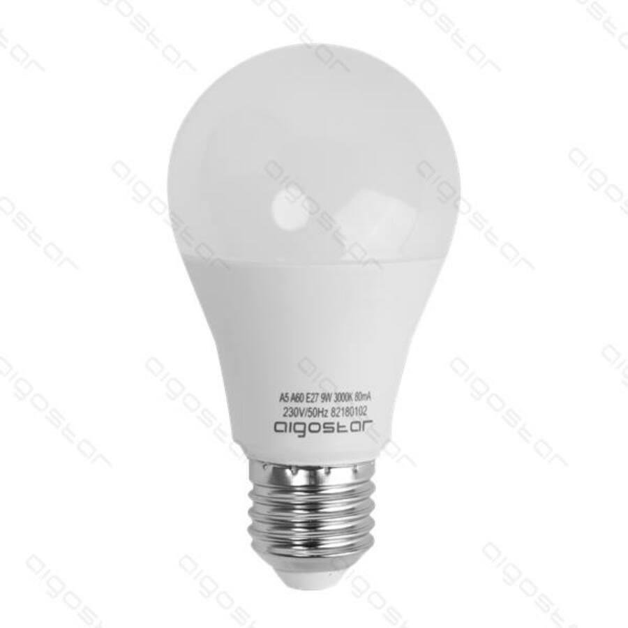 KÖRTE LED IZZÓ, ÉGŐ - 9W E27 FOGLALAT, 230V