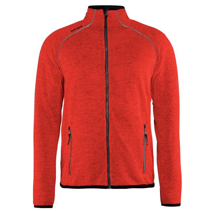 Kötött pulóver 4942-2117 - 2XL - búzakék/fehér