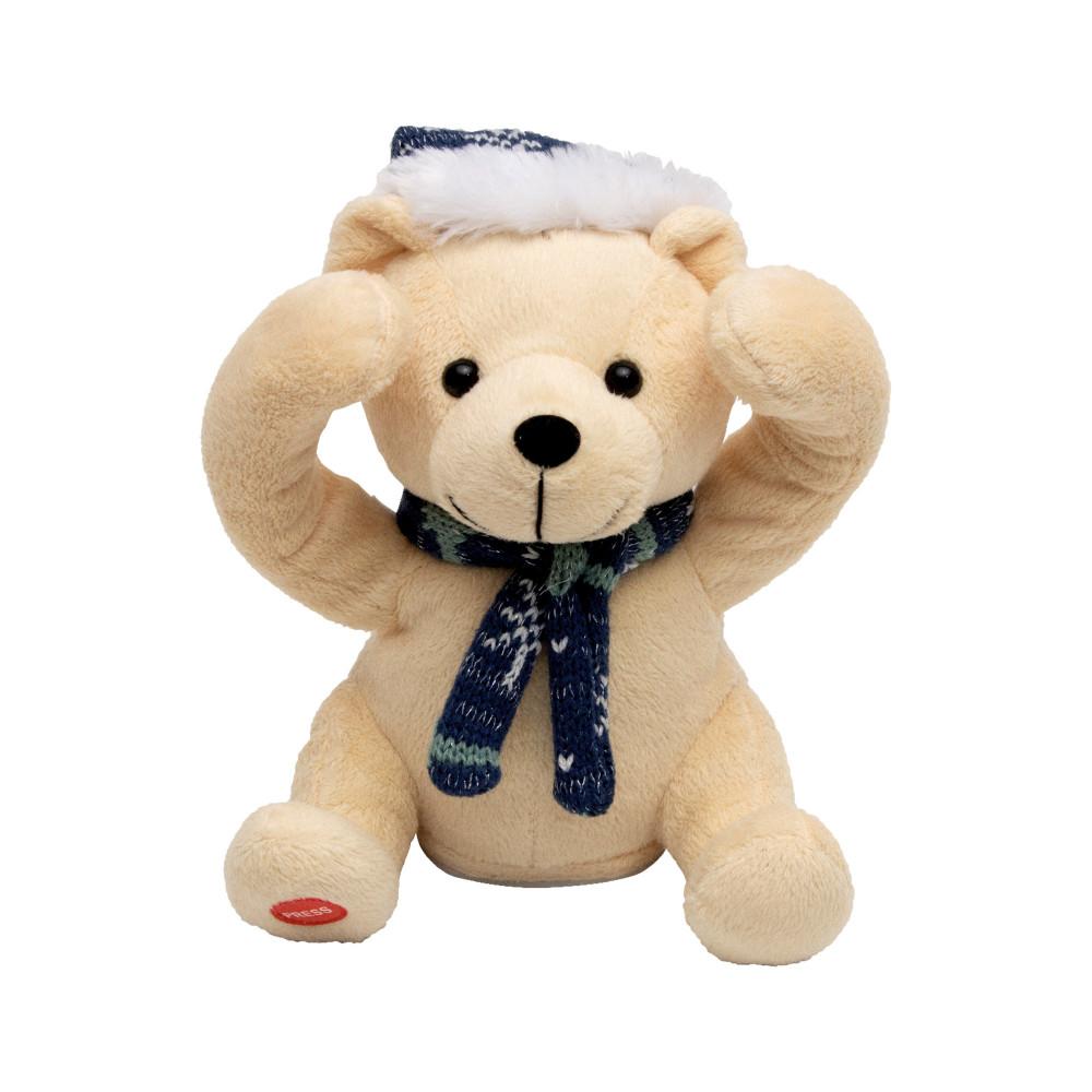 Kukucskáló mackó 19cm KDD 19
