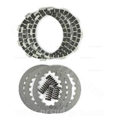 Kuplung lamella szett AM6 / MBK 50 X-POWER, X-LIMIT / YAMAHA 50 TZR, DTR / PEUGEOT 50 XPS, XR6 / RIEJU 50 RS1 / BETA 50 RR - KEVLÁR