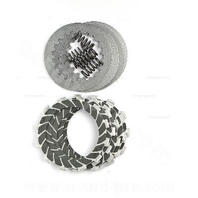 Kuplung lamella szett DERBI 50 SENDA, D50B0 GPR / GILERA 50 SMT, RCR EURO 2 / 3 /4 - KEVLÁR