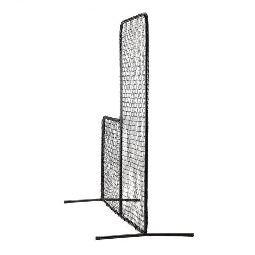 L Screen Baseball Ütővédő Háló Hordozóval 2,13×2,13 m