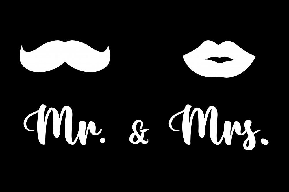Lábtörlő – mr. És mrs.. lábtörlő – mr. És mrs.