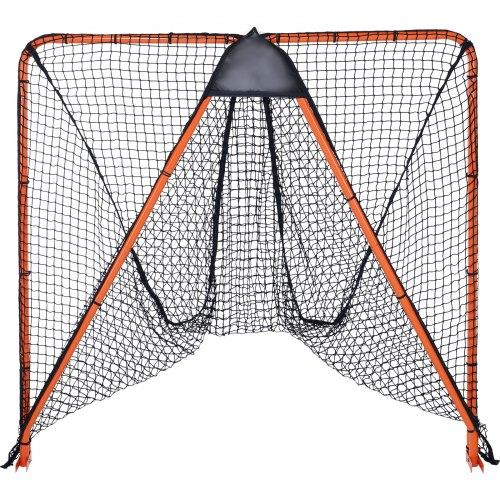 Lacrosse Edzőháló Acélvázzal Narancs 1.83m x 1.83m