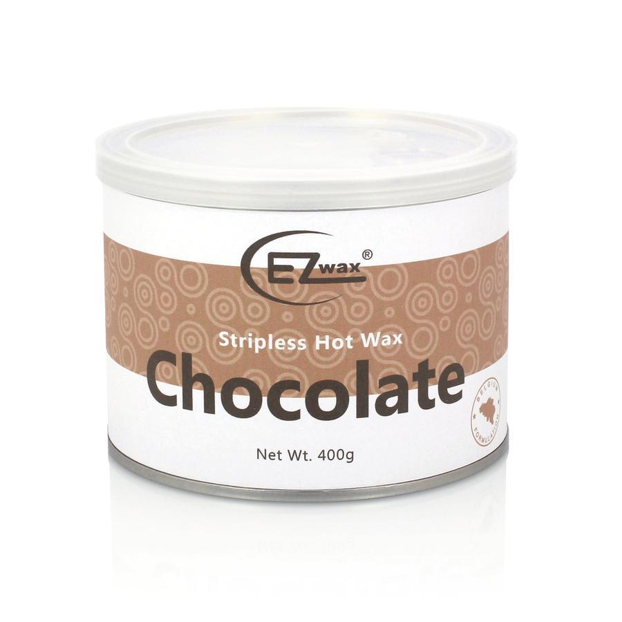 Lady Stella  Ezwax Premium elasztikus lehúzócsík nélküli konzervgyanta, Csokoládé, 400 ml