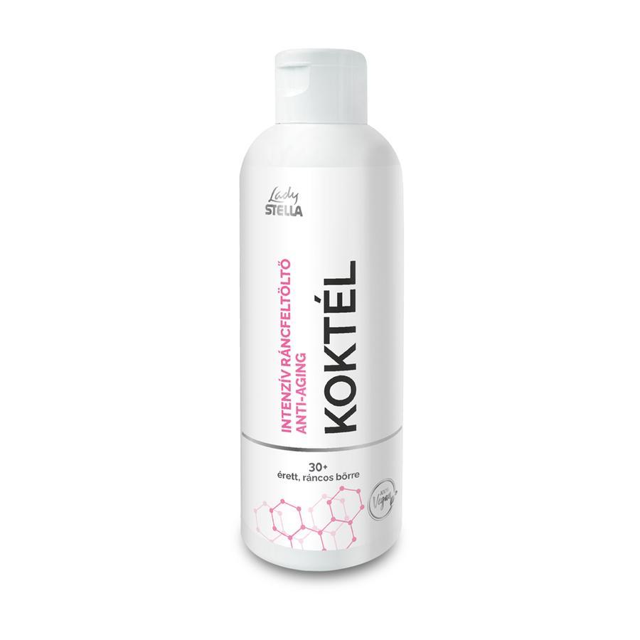 Lady Stella intenzív ráncfeltöltő anti-aging koktél száraz, dehidratált, érett bőrre, 200 ml