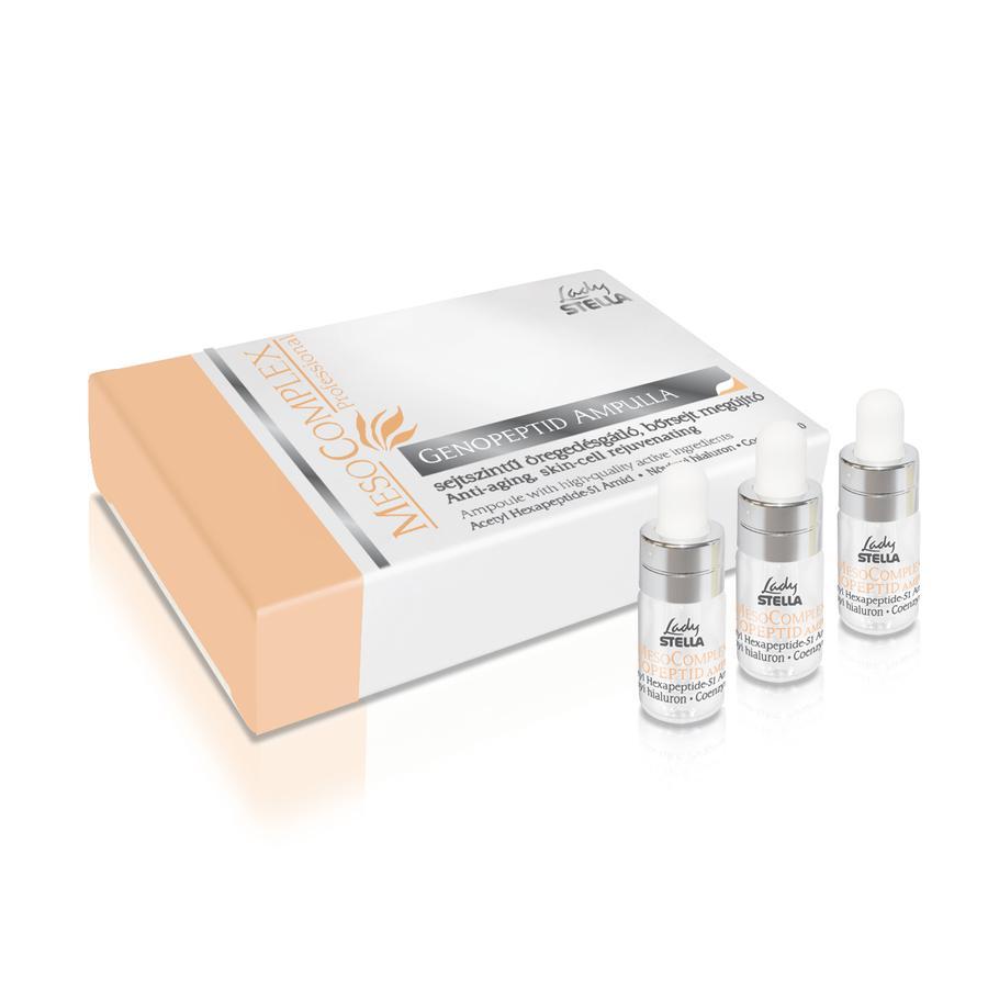 Lady Stella Mesocomplex Genopeptid bőrsejt megújító ampulla, 3x3 ml