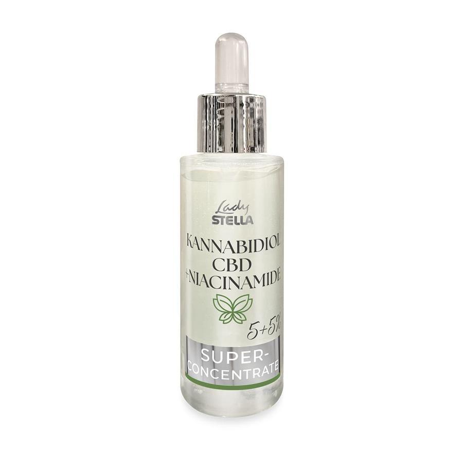 Lady Stella Szuperkoncentrátum, Kanabidiol 5% + Niacinamid 5%, 30 ml