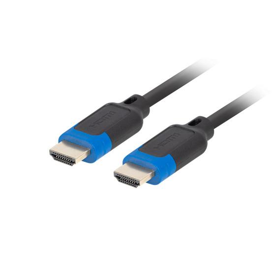 Lanberg HDMI M/M V2.1 kábel 5 méter, 8K@60HZ, CCS, fekete