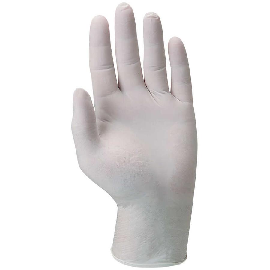 LATEX PÚDER NÉLKÜLI VIZSGÁLÓKESZTYŰ/100DB L ZÖLD DOBOZ(csgt)