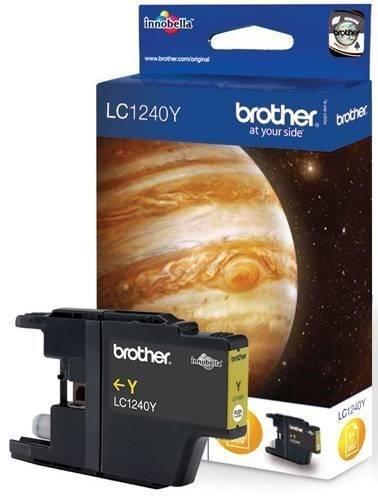 LC1240 YELLOW EREDETI BROTHER TINTAPATRON (DOBOZSÉRÜLT)
