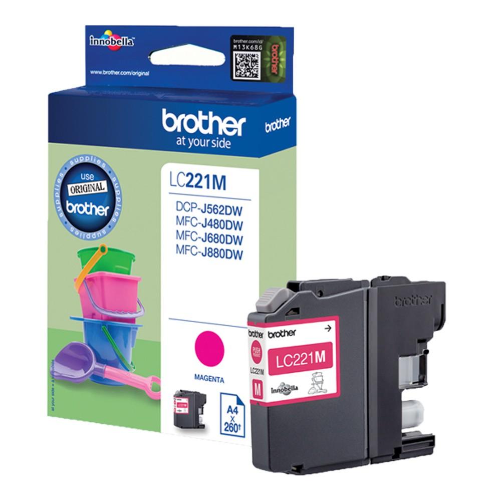 LC221 MAGENTA LEÉRTÉKELT EREDETI BROTHER TINTAPATRON (másolat)