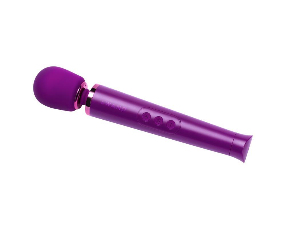 le Wand Petite - exkluzív masszírozó vibrátor (lila)