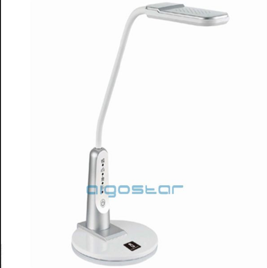 LED ASZTALI LÁMPA 230V 6W EZÜST