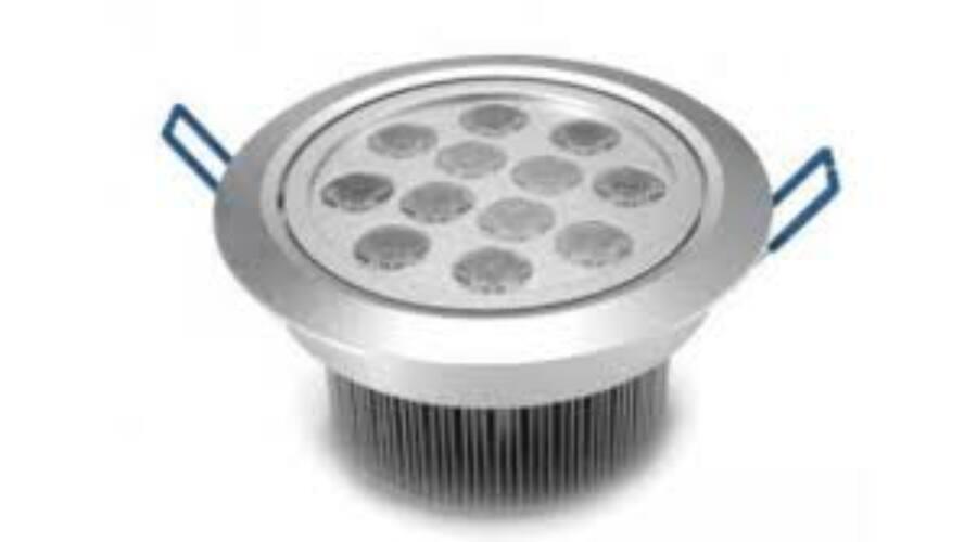 LED BEÉPÍTHETŐ SPOT LÁMPATEST, 220V 12W 3000K