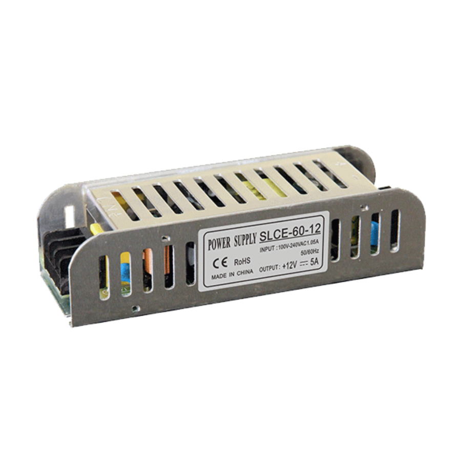 LED DRIVER SETDC 60W 230VAC/ 12VDC IP20 Slim