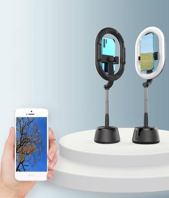 LED-es lámpa és telefontartó - TikTok állvány
