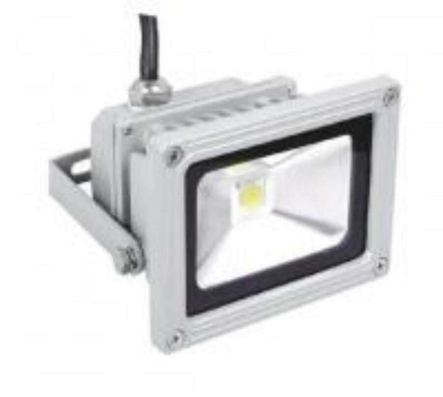 LED KÜLTÉRI REFLEKTOR FÉNYVETŐ  230V 10W SZÜRKE 6500K