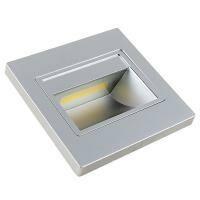 LED LÉPCSŐ VILÁGÍTÁS EZÜST 230V 1,5W TERMÉSETES FEHÉR