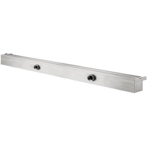 LED Medence Vízesés Kifolyó Rozsdamentes Acél 1200x115x80 mm