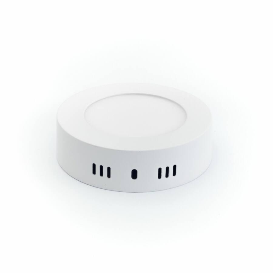 LED MENNYEZETI, FALI LÁMPATEST 230V 6W 4000K KEREK