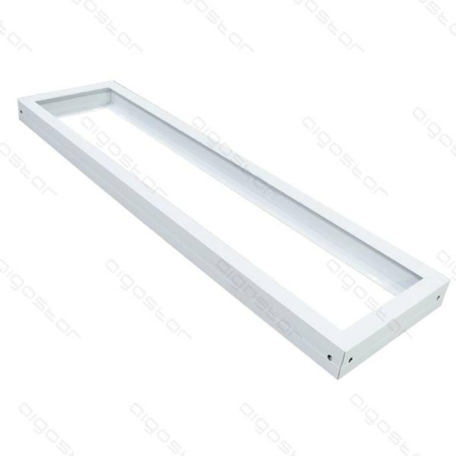 Led panel rögzítő keret fehér 1200x300