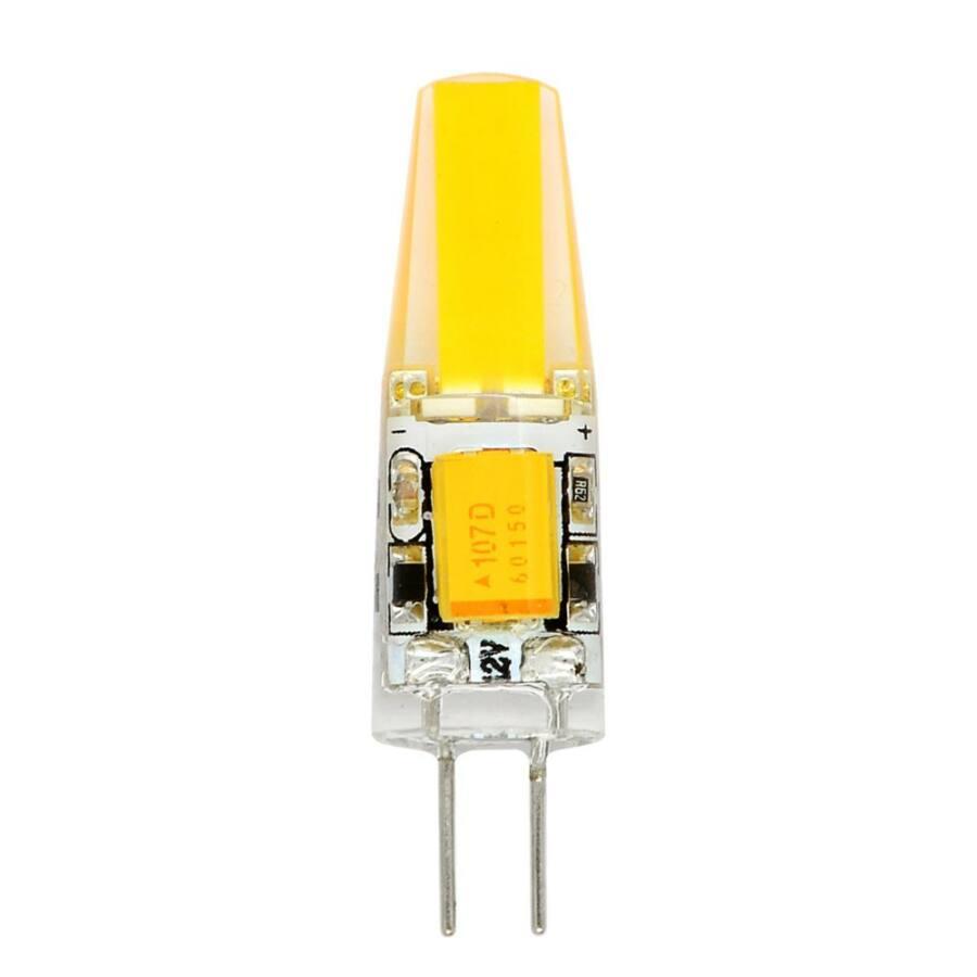 LED SPOT IZZÓ, ÉGŐ G4 FOGLALAT, COB LED AC/DC12V 2W 6500K