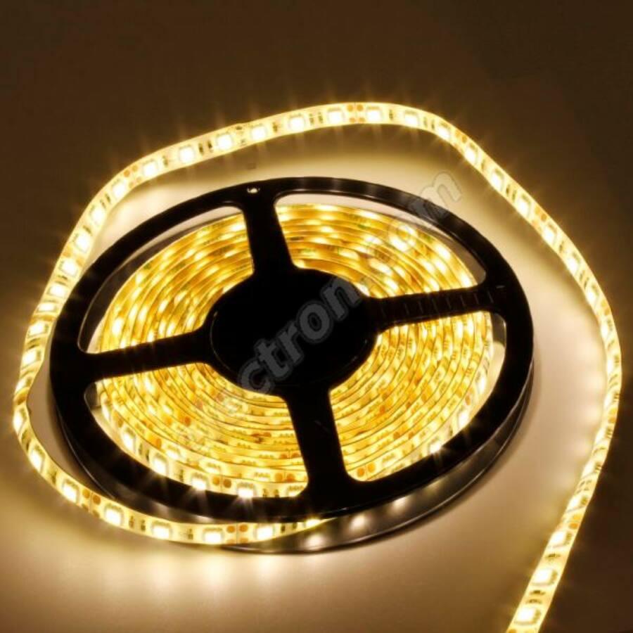 LED SZALAG BELTÉRI 3528 SMD 60 led /Meleg fehér