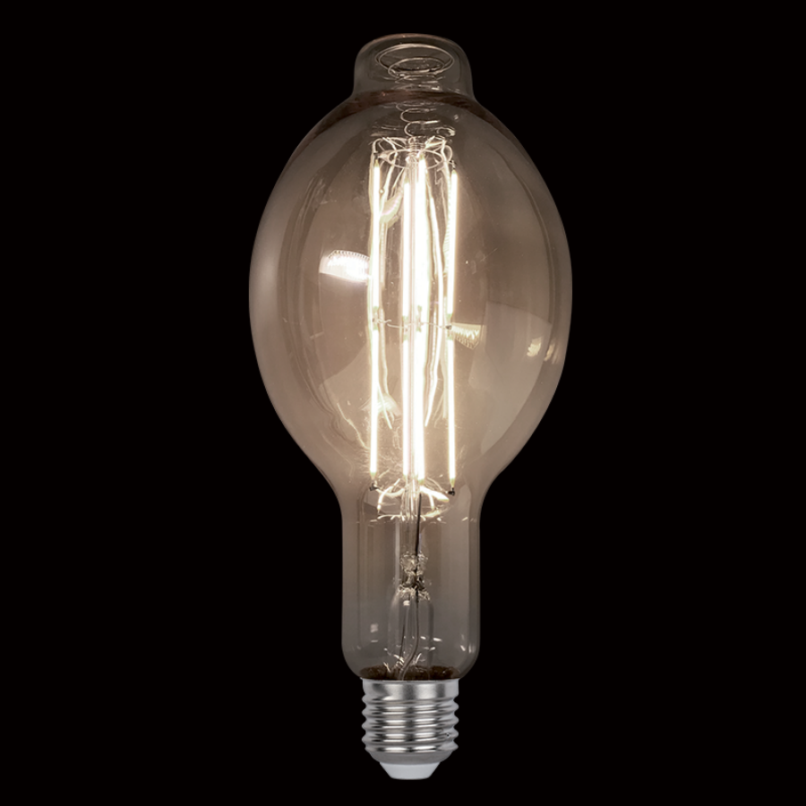 LED VINTAGE IZZÓ SZABÁLYOZHATÓ 8W E27 D120 2800-3200K FÜSTÖS