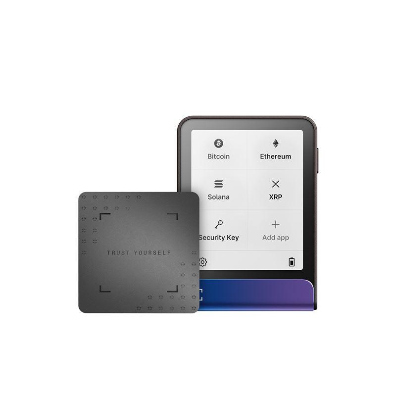 Ledger Flex Neptune Blue Crypto Hardware Wallet with Recovery Key