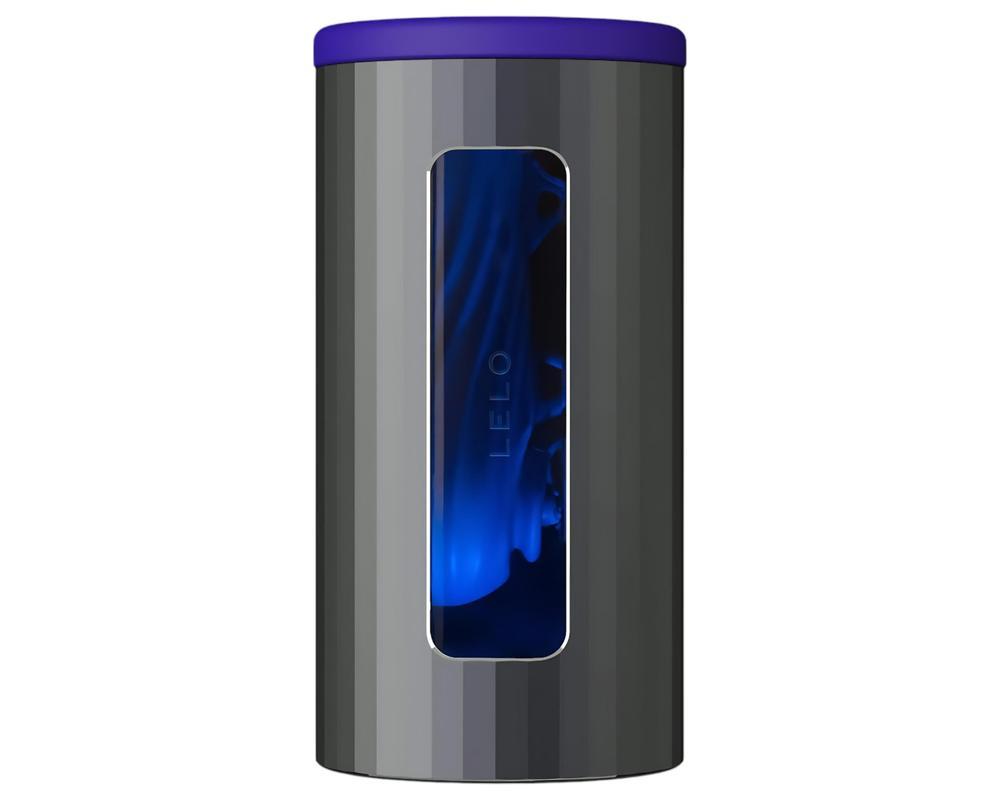 LELO F1s V2 - interaktív maszturbátor (fekete-kék)