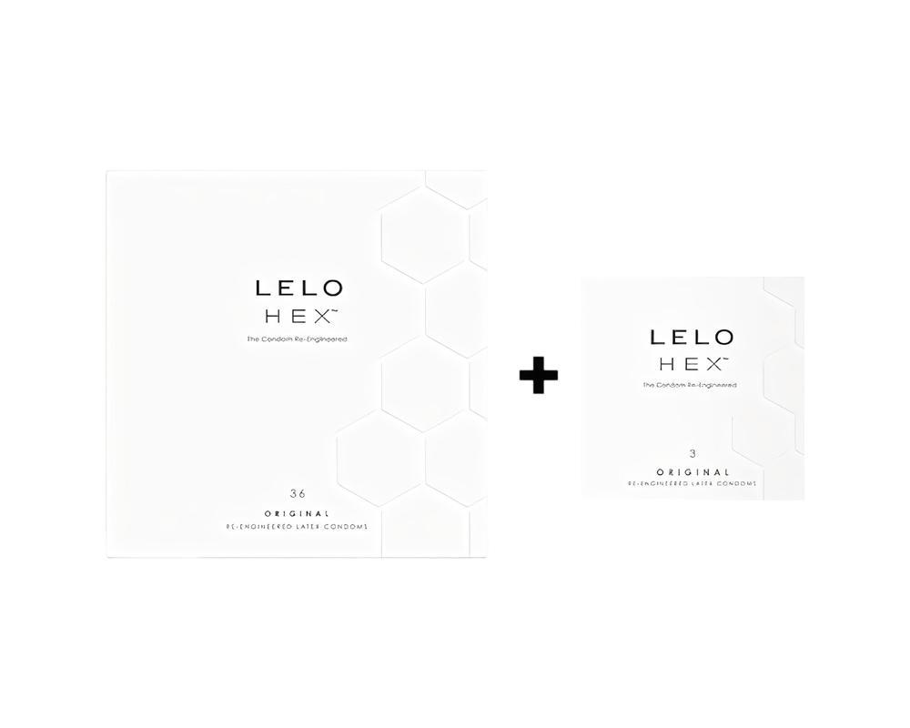 LELO Hex Original - luxus óvszer csomag (36+3db)