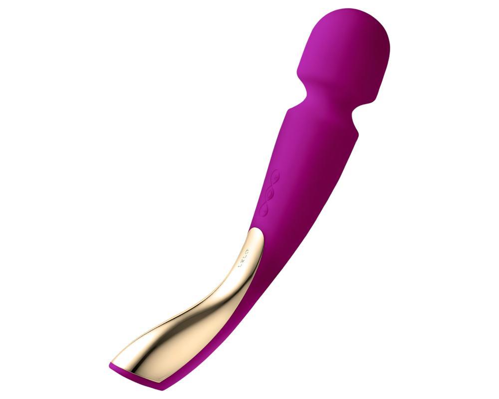 LELO Smart Wand 2 - nagy - akkus, masszírozó vibrátor (lila)