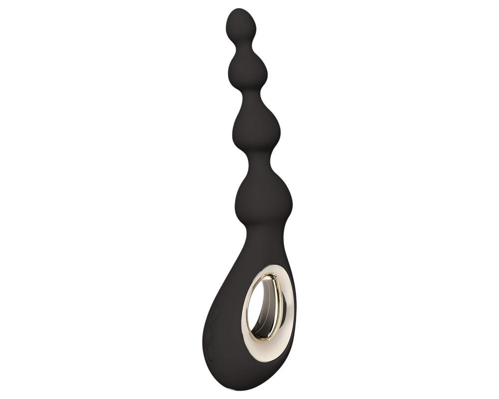 LELO Soraya Beads - akkus, vízálló anál vibrátor (fekete)